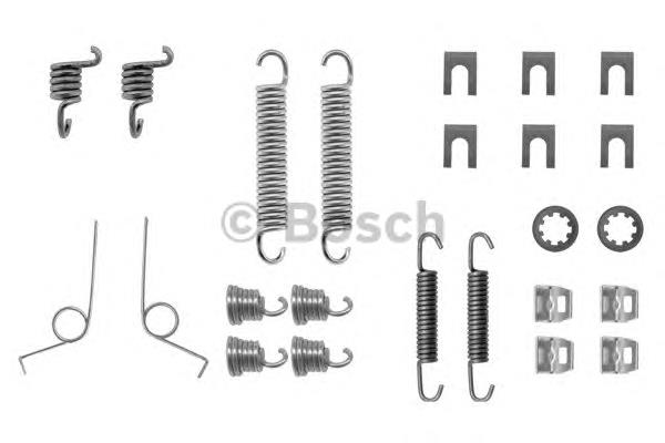 Купить 1987475030 Bosch Монтажный комплект задних барабанных колодок