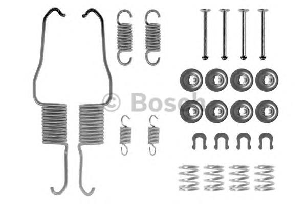 Kit de montagem das sapatas traseiras de tambor 1987475117 Bosch