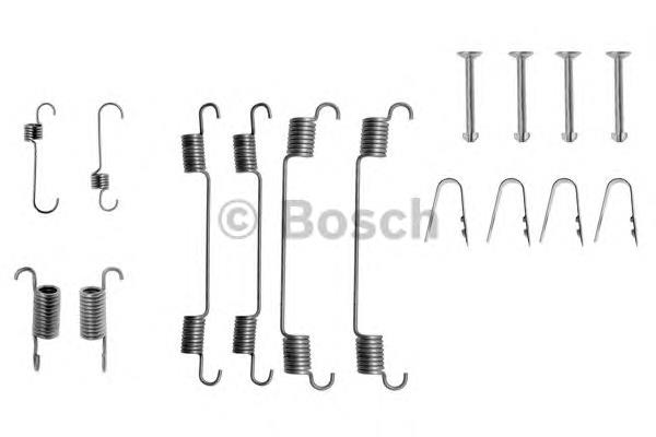 1987475130 Bosch sapatas do freio traseiras de tambor