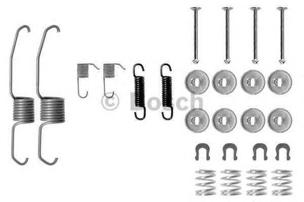 Kit de montagem das sapatas traseiras de tambor 1987475106 Bosch