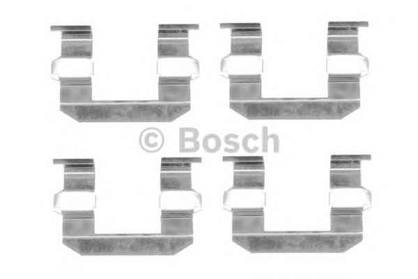 1987474344 Bosch kit de molas de fixação de sapatas de disco dianteiras