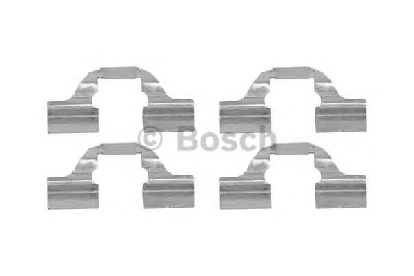 Kit de molas de fixação de sapatas de disco traseiras 1987474435 Bosch