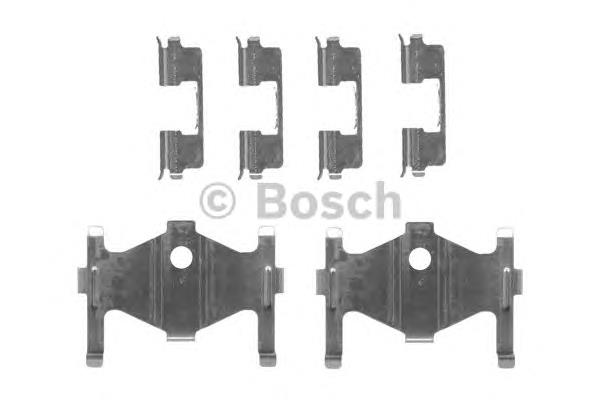 1987474448 Bosch kit de molas de fixação de sapatas de disco traseiras