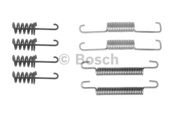 Купить 1987475263 Bosch Монтажный комплект задних барабанных колодок