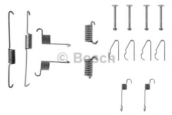Kit de montagem das sapatas traseiras de tambor 1987475170 Bosch
