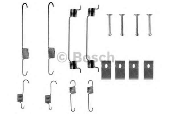 Kit de montagem das sapatas traseiras de tambor 1987475142 Bosch