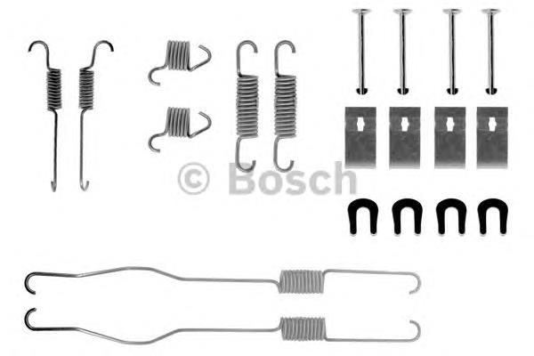 1987475146 Bosch Комплект монтажный задних барабанных колодок