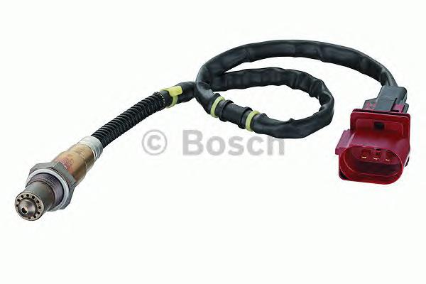 0258007340 Bosch sonda lambda, sensor esquerdo de oxigênio até o catalisador