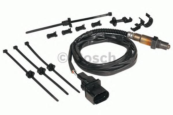 0 258 007 361 Bosch sonda lambda, sensor esquerdo de oxigênio até o catalisador