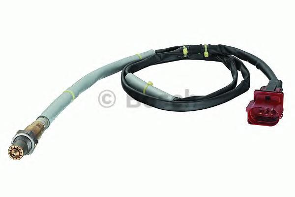 0258007235 Bosch sonda lambda, sensor esquerdo de oxigênio até o catalisador