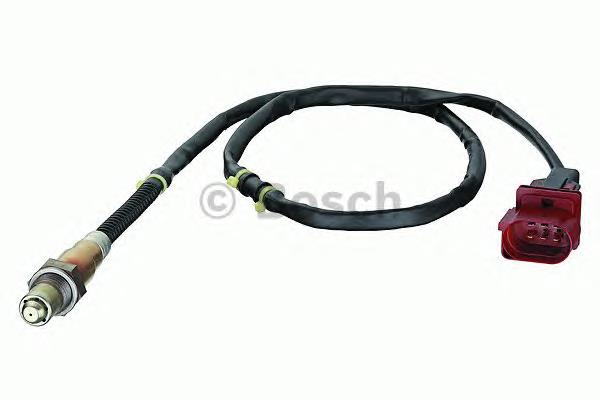 0258007075 Bosch sonda lambda, sensor esquerdo de oxigênio até o catalisador