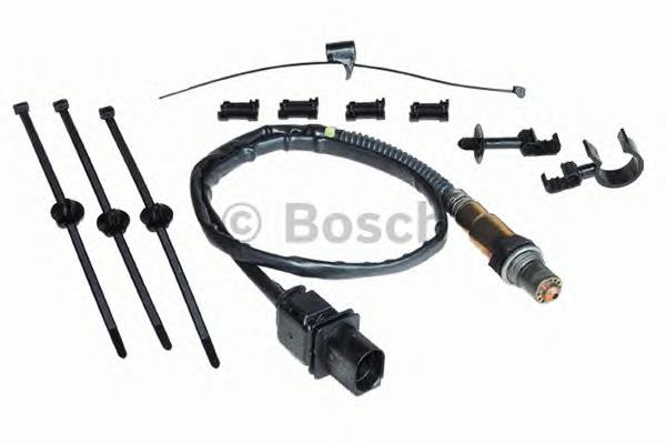 0258017176 Bosch sonda lambda, sensor de oxigênio até o catalisador