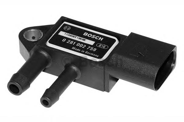 0281002759 Bosch sensor de pressão dos gases de escape