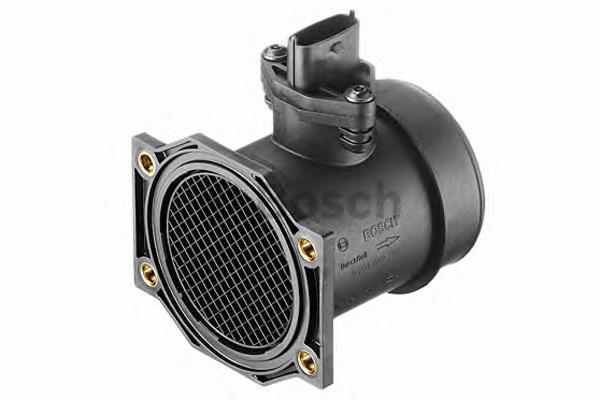 0 281 002 207 Bosch sensor de fluxo (consumo de ar, medidor de consumo M.A.F. - (Mass Airflow))