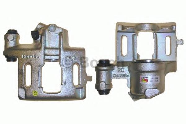 0204103523 Bosch suporte do freio dianteiro direito