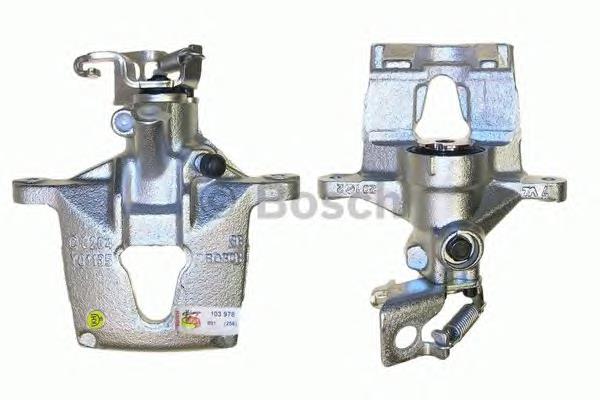 0204103978 Bosch suporte do freio traseiro direito