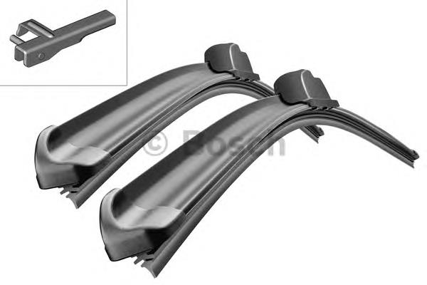 Limpa-pára-brisas do pára-brisas, kit de 2 un. para Volkswagen Phaeton (3D2)