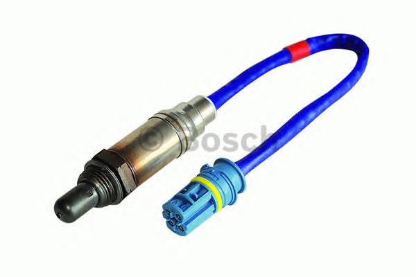 Sonda lambda, sensor esquerdo de oxigênio depois de catalisador 0258005094 Bosch