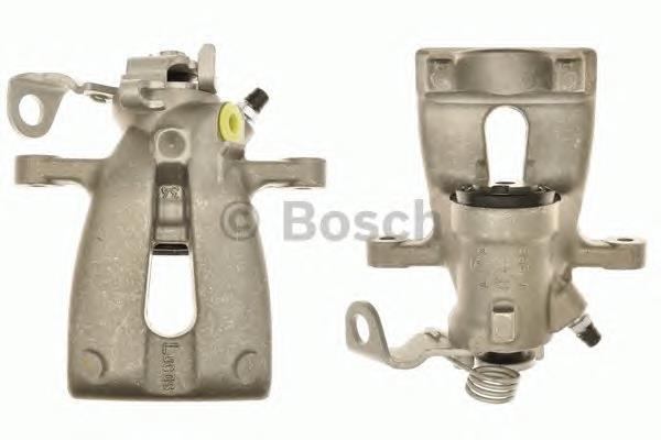 0986474252 Bosch suporte do freio traseiro direito