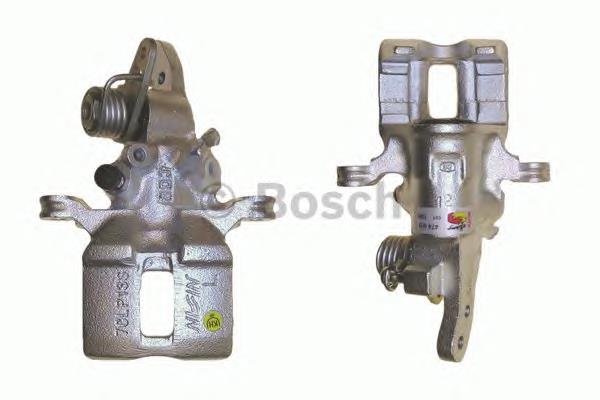 0986474818 Bosch suporte do freio traseiro esquerdo