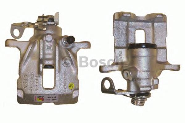 0986474835 Bosch suporte do freio traseiro direito