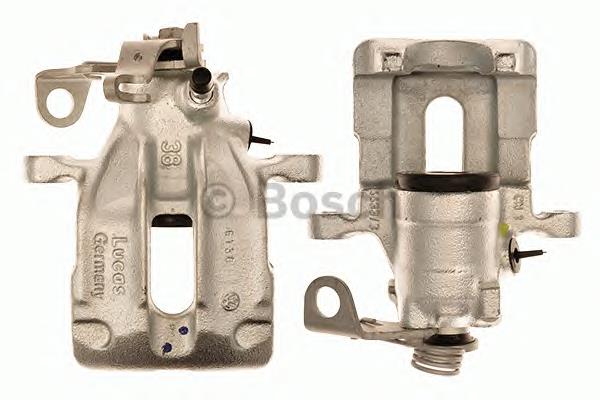 0986474876 Bosch suporte do freio traseiro direito