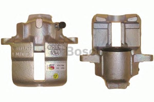 0986474709 Bosch suporte do freio dianteiro direito