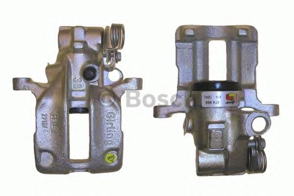 Suporte do freio traseiro direito 0986474666 Bosch