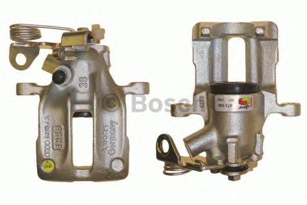 0 986 473 856 Bosch suporte do freio traseiro esquerdo