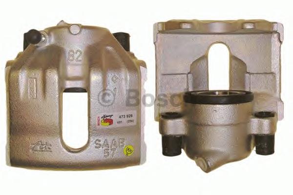 0986473926 Bosch suporte do freio dianteiro direito