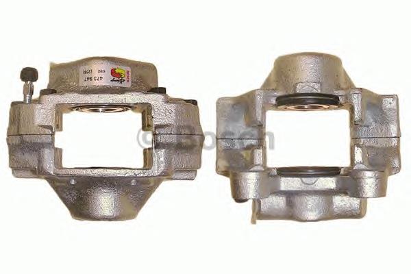 0986473947 Bosch suporte do freio traseiro esquerdo