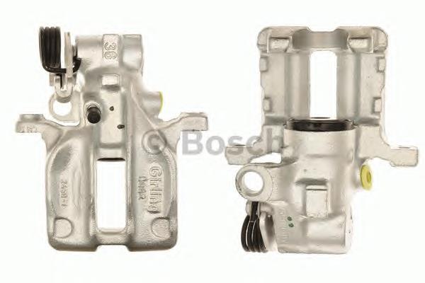 0986473664 Bosch suporte do freio traseiro esquerdo