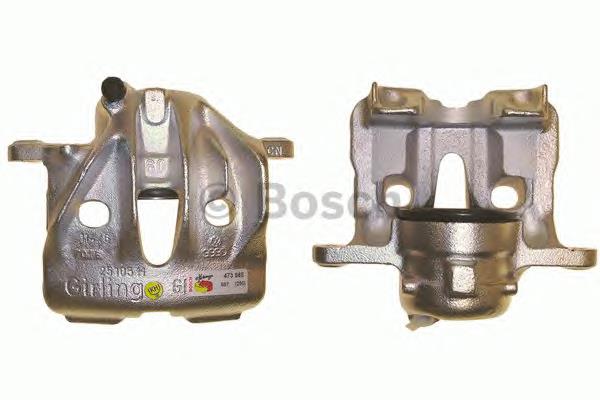 Suporte do freio dianteiro esquerdo 0986473668 Bosch