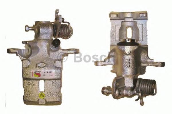 Suporte do freio traseiro direito 0986474092 Bosch