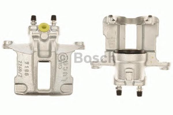 0986474142 Bosch suporte do freio traseiro esquerdo