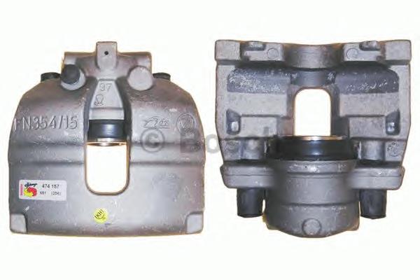 0986474157 Bosch suporte do freio dianteiro direito