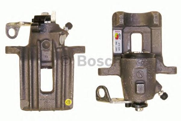 0 986 474 029 Bosch suporte do freio traseiro direito