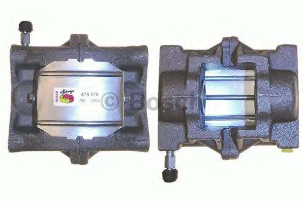 0986474076 Bosch suporte do freio traseiro direito