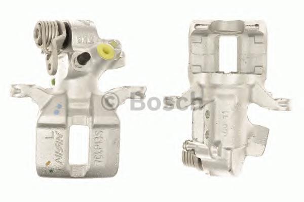 0986473168 Bosch suporte do freio traseiro esquerdo