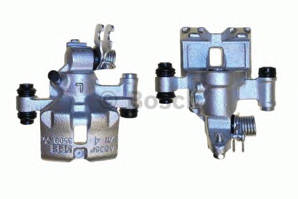 0986473074 Bosch suporte do freio traseiro esquerdo