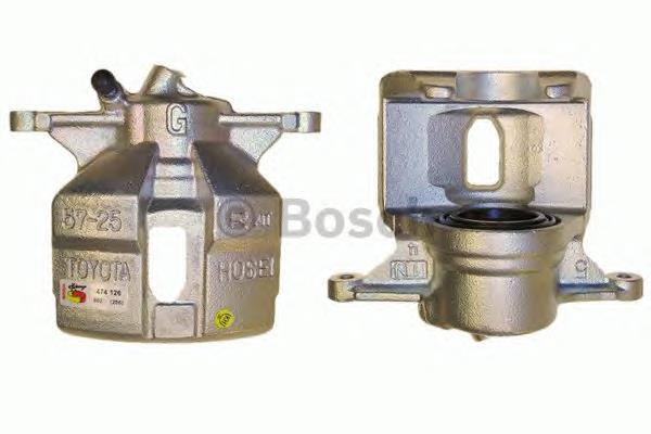 Suporte do freio dianteiro esquerdo 0986473126 Bosch