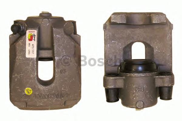 Suporte do freio traseiro esquerdo 0986473117 Bosch