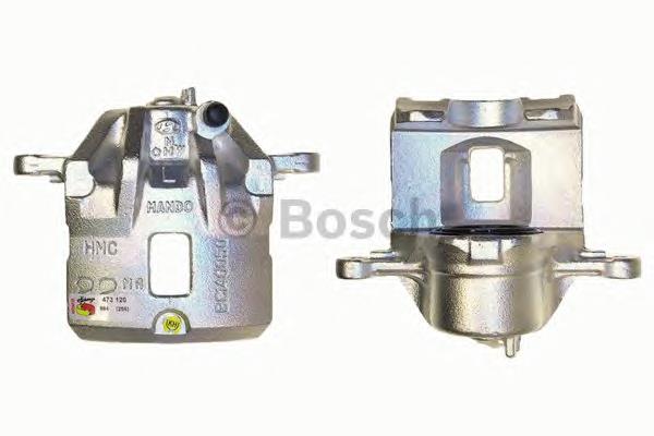 Suporte do freio dianteiro esquerdo 0986473120 Bosch