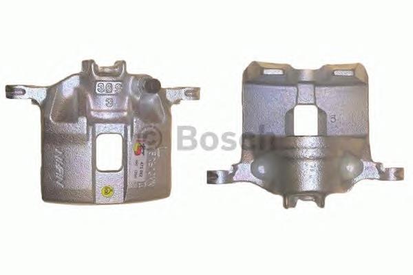 0986473082 Bosch suporte do freio dianteiro esquerdo