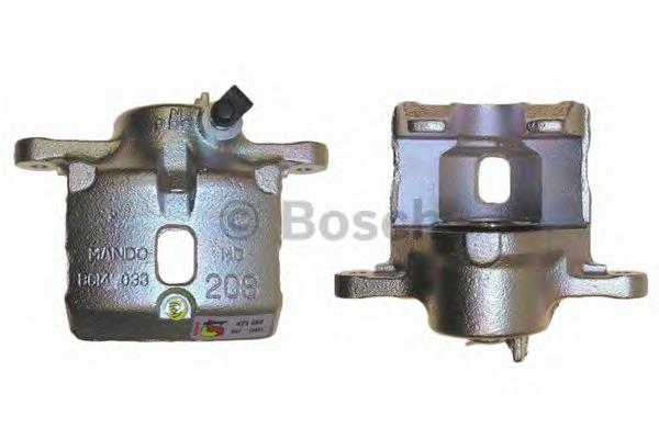 Suporte do freio dianteiro esquerdo 0986473084 Bosch