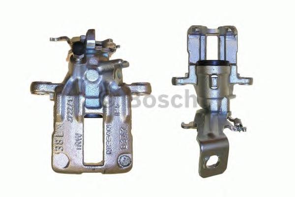 0 986 473 346 Bosch suporte do freio traseiro esquerdo