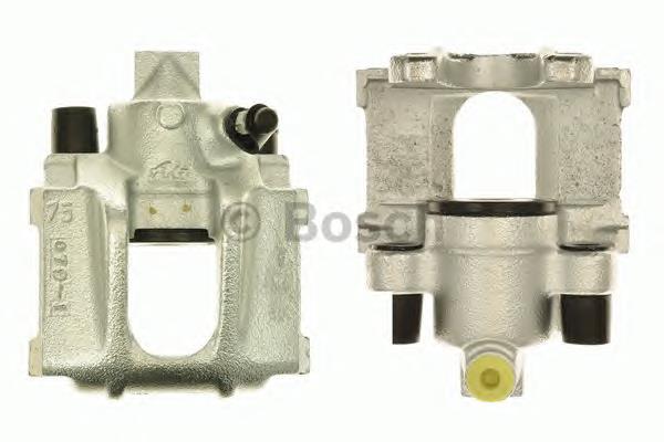 0986473295 Bosch suporte do freio traseiro esquerdo