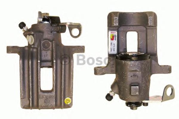 0 986 473 029 Bosch suporte do freio traseiro esquerdo