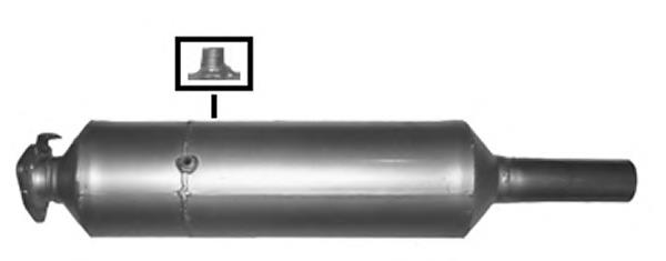 Filtro de partículas do sistema dos gases de escape BM11036H BM Catalysts