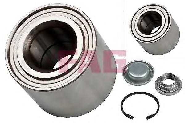 1607704580 Peugeot/Citroen Rolamento de cubo traseiro